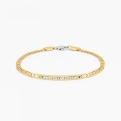 Bracelets | Zancan Gioielli Zancan Yellow Gold Bracelet With Diamonds.