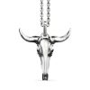 Colliers | Zancan Gioielli Zancan Silver Necklace With Buffalo Pendant.