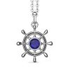 Colliers | Zancan Gioielli Necklace With Lapis Lazuli On Helm Pendant