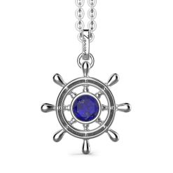 Colliers | Zancan Gioielli Necklace With Lapis Lazuli On Helm Pendant