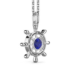 Colliers | Zancan Gioielli Necklace With Lapis Lazuli On Helm Pendant