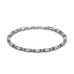 Bracelets | Zancan Gioielli Zancan Soft Silver Beads And Tubular Element Bracelet. 19