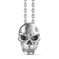 Colliers | Zancan Gioielli Zancan Silver Necklace With Skull Pendant.