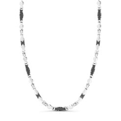 Colliers | Zancan Gioielli Collier Zancan Maille Seule En Argent Et Ceramique.