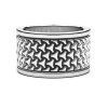 Bagues | Zancan Gioielli Zancan Silver Broad Band Ring. 18