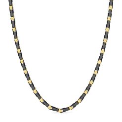 Colliers | Zancan Gioielli Collier Zancan En Or 18Kt Et Ceramique Noire. Or Jaune