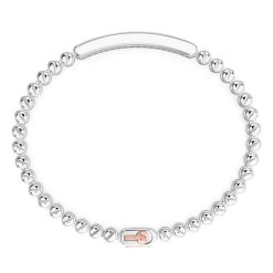 Bracelets | Zancan Gioielli Bracelet Zancan En Or 18 Carats Avec Diamants. Blanc