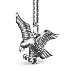 Colliers | Zancan Gioielli Zancan Silver Necklace With Eagle.