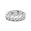 Bagues | Zancan Gioielli Zancan Silver Curb Chain Ring. 18