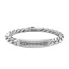 Bracelets | Zancan Gioielli Zancan Curb Chain Silver Bracelet With Tag. 19