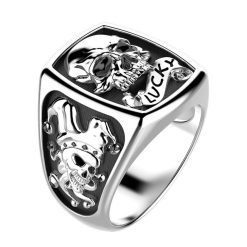 Bagues | Zancan Gioielli Zancan Silver Ring With Skull 18