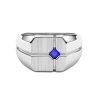 Bagues | Zancan Gioielli Bague Chevaliere Zancan En Argent Sterling. Bleu