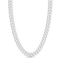 Colliers | Zancan Gioielli Zancan Curb Chain Necklace With Striated Finish.