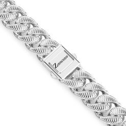 Colliers | Zancan Gioielli Zancan Curb Chain Necklace With Striated Finish.