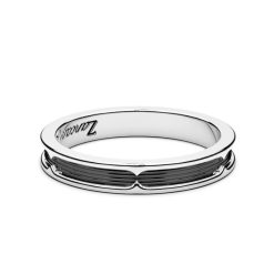 Bagues | Zancan Gioielli Zancan Burnished Silver Band Ring. 18