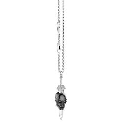 Colliers | Zancan Gioielli Zancan Silver Necklace With Skull.