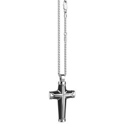 Colliers | Zancan Gioielli Zancan Silver Necklace With Cross Pendant.