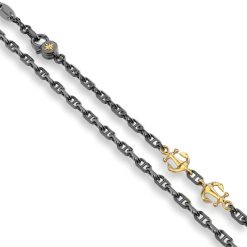 Colliers | Zancan Gioielli Silver Necklace With Anchors.