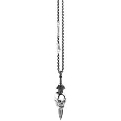 Colliers | Zancan Gioielli Zancan Silver Necklace With Skull.