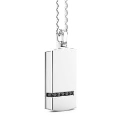 Colliers | Zancan Gioielli Collier Zancan En Argent Avec Pendentif Plaque.