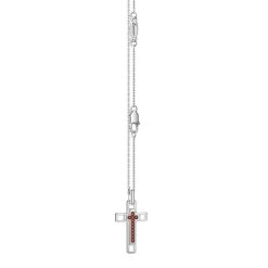 Colliers | Zancan Gioielli Collier En Argent Zancan Avec Pierres Naturelles Rouge