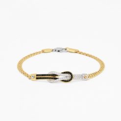 Bracelets | Zancan Gioielli Zancan Yellow Gold Bracelet With Diamonds.