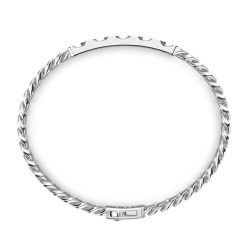 Bracelets | Zancan Gioielli Zancan Silver Curb Chain Bracelet With Drum. 19