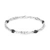 Bracelets | Zancan Gioielli Bracelet Zancan Maille Seule En Argent Et Ceramique. 19