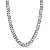 Colliers | Zancan Gioielli Zancan Curb Chain Necklace With Black Striated Finished.