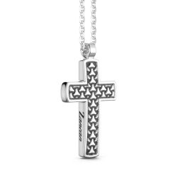 Colliers | Zancan Gioielli Zancan Silver Necklace With Cross Pendant.