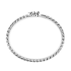 Bracelets | Zancan Gioielli Zancan Silver Curb Chain Bracelet With Lion Head Closure.