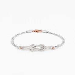 Bracelets | Zancan Gioielli Zancan White Gold Bracelet With Diamonds.