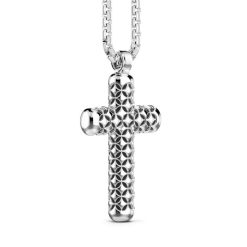 Colliers | Zancan Gioielli Zancan Silver Necklace With Cross Pendant.