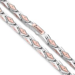 Colliers | Zancan Gioielli Zancan 18K Rose Gold And Silver Necklace.