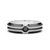 Bagues | Zancan Gioielli Zancan Silver Band Ring With Black Stone. 18