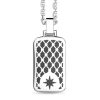 Colliers | Zancan Gioielli Zancan Silver Necklace With Tag Pendant.