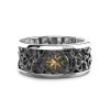 Bagues | Zancan Gioielli Zancan Silver Thorny Band Ring. 18