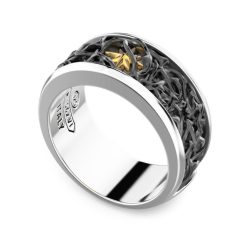 Bagues | Zancan Gioielli Zancan Silver Thorny Band Ring. 18