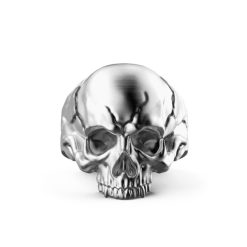 Bagues | Zancan Gioielli Zancan Silver Skull Ring 18