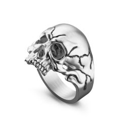 Bagues | Zancan Gioielli Zancan Silver Skull Ring 18