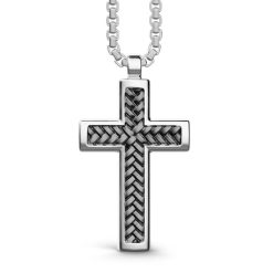 Colliers | Zancan Gioielli Zancan Silver Necklace With Cross Pendant.