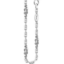 Colliers | Zancan Gioielli Zancan Link-Only Silver Necklace With Flat Knots. Classique