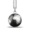 Colliers | Zancan Gioielli Zancan Silver Necklace With Globe Pendant.