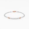 Bracelets | Zancan Gioielli Zancan White Gold Bracelet With Diamonds.