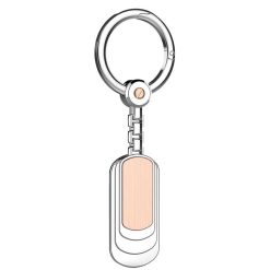 Porte-Cles | Zancan Gioielli Zancan Silver And 18K Rose Gold Keychain.