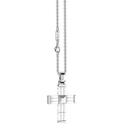 Colliers | Zancan Gioielli Zancan Steel Necklace With Cross