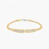 Bracelets | Zancan Gioielli Zancan Yellow Gold Bracelet With Diamonds.