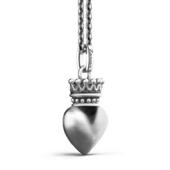 Colliers | Zancan Gioielli Zancan Silver Necklace With Heart.