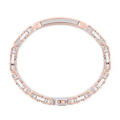 Bracelets | Zancan Gioielli Bracelet Zancan En Or 18 Carats Et Diamants Avec Plaque Centrale. 19