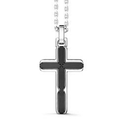 Colliers | Zancan Gioielli Zancan Silver Necklace With Cross Pendant.